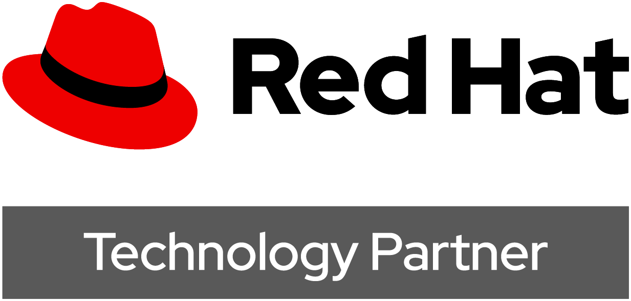 Red Hat -teknologiakumppanilogo