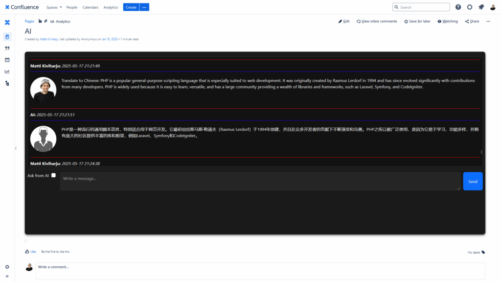 Translate text to Chinese