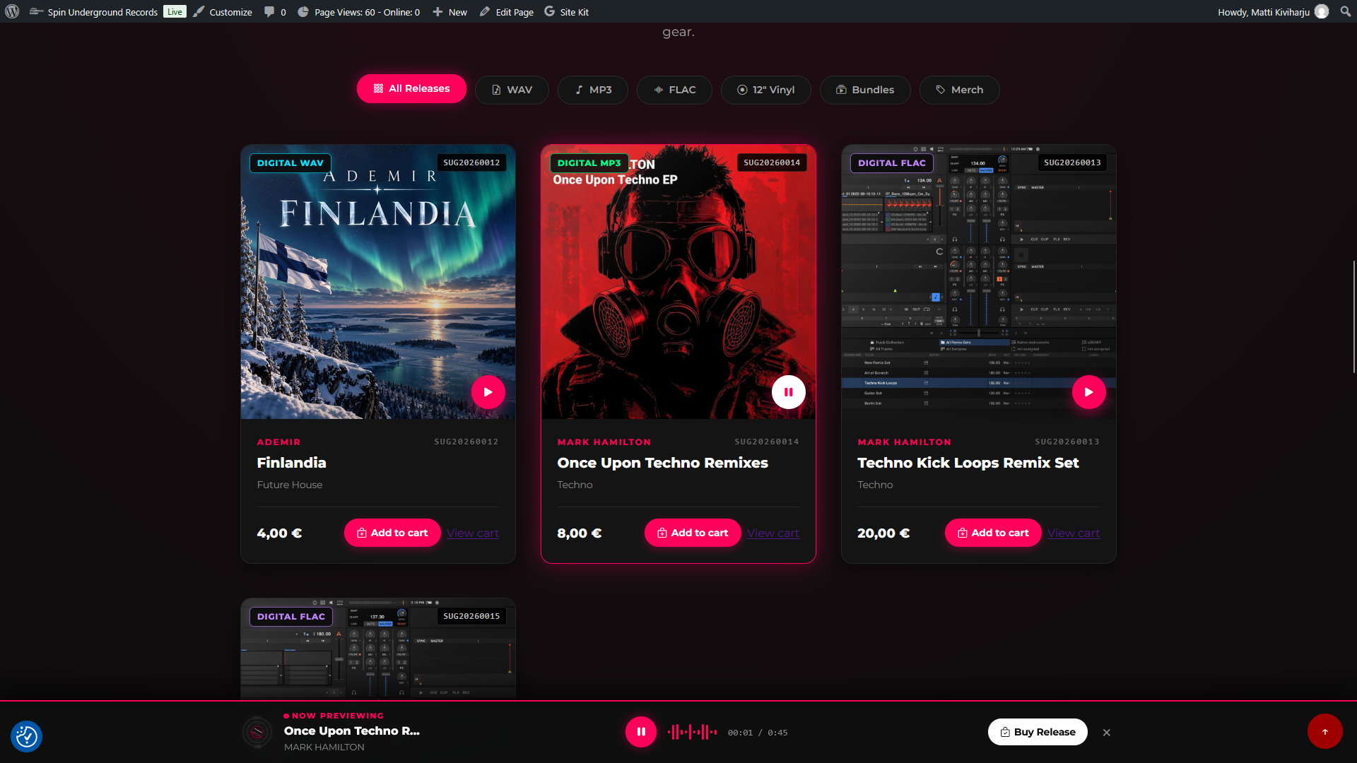 Digital Music Store