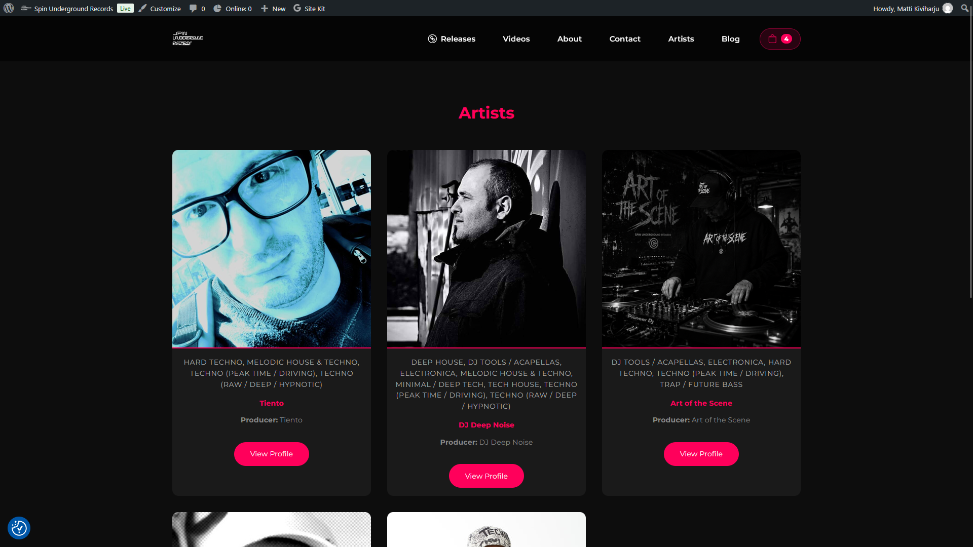 Music Artists